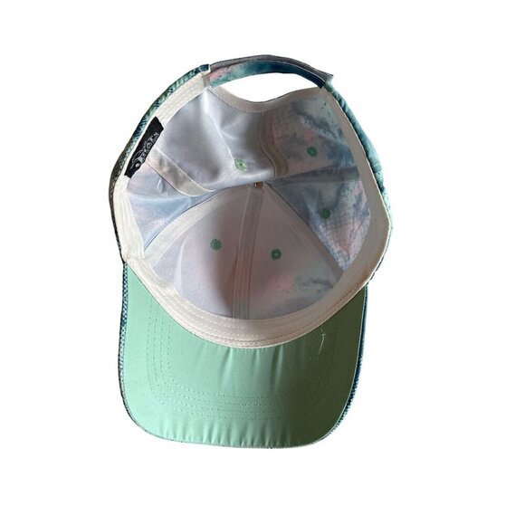 Kings Island Tie-Dye Adjustable Baseball Cap Blue & Pink By J Hats - Picture 4 of 5